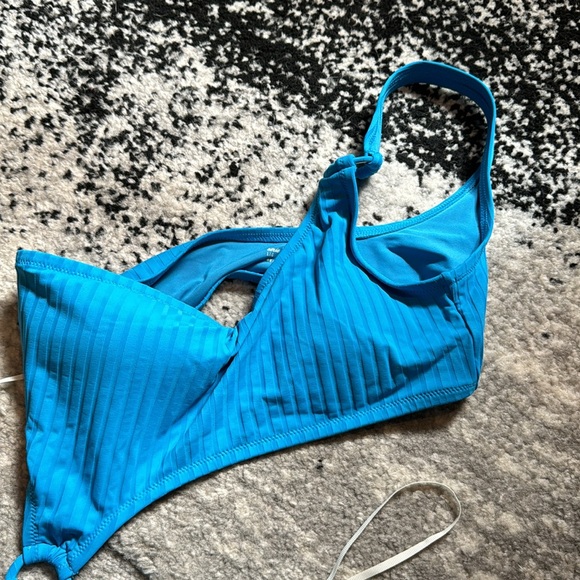 NWOT aerie blue one piece - Picture 6 of 7